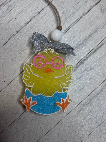 Easter Baby chick assorted, pastel colors  freshie