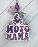 Moto Mama with dirtbike Freshie