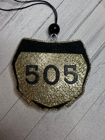 Big Custom  number plate Freshie
