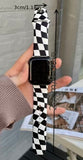 Silicone watch band