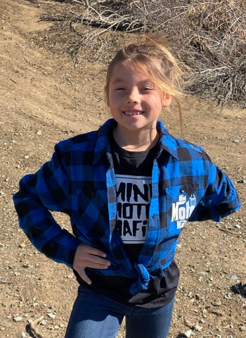 Youth Blue Flannel