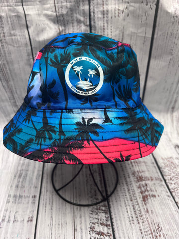 Cali sunset bucket hat