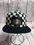 Youth/Jr Mini moto mafia checkerboard SnapBack hat