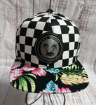 Youth/Jr M.M.M checkerboard trucker SnapBack