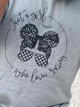 Just A Girl Who Loves Racing Youth