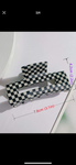 Checkerboard claw clip