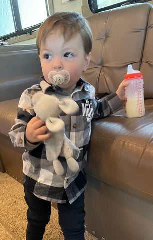 Toddler Flannel (Gray)