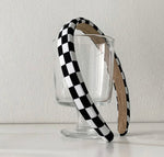 Checkerboard headband