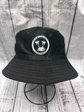 Palm tree Flamingo bucket hat