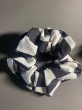 Checkerboard Hair scrunchies