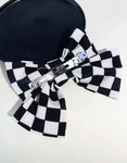 Big Checkered hair bow