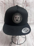 Leather patch SnapBack hat