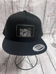 Leather patch SnapBack hat